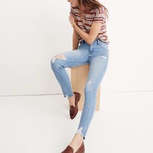 NWT madewell 9’ high rise skinny jeans